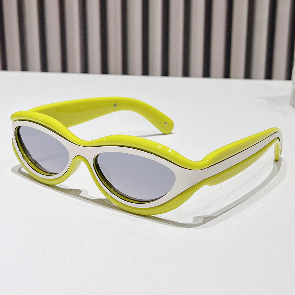 Wholesale Color Combat Retro Outdoor Ultraviolet Sunglasses